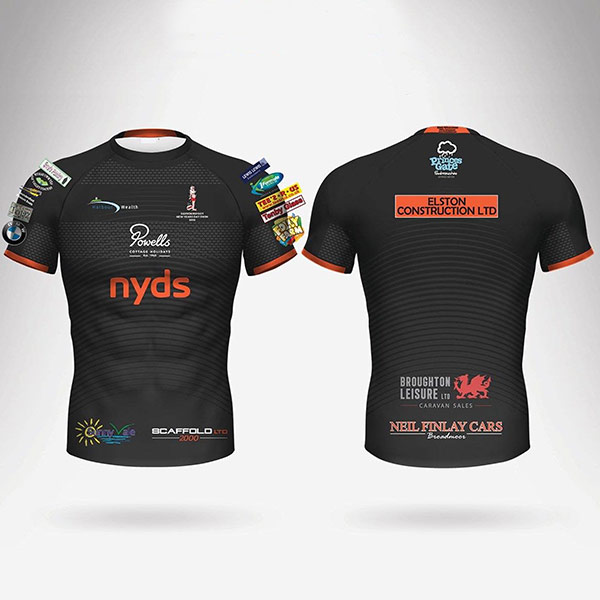Sportswear Tees R Us Pembrokeshire Embroidery Print for Sports Kits