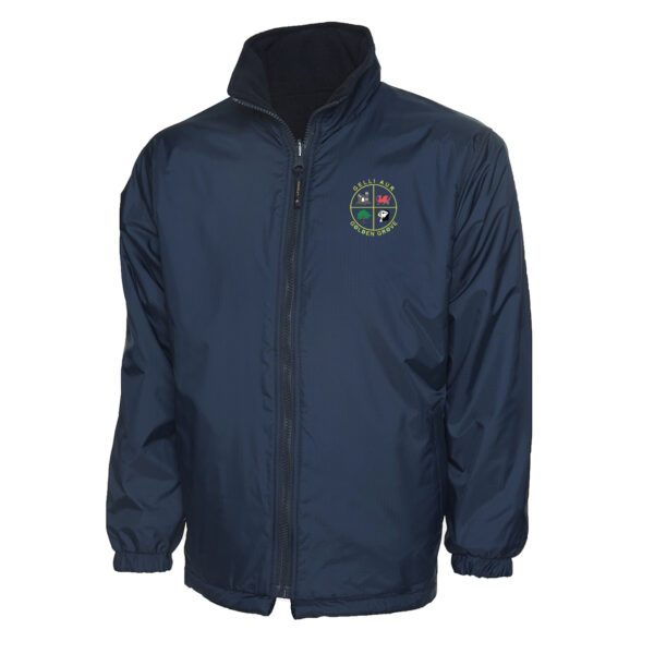 Ysgol Gelli Aur | Golden Grove School Reversible Unisex Navy Fleece ...