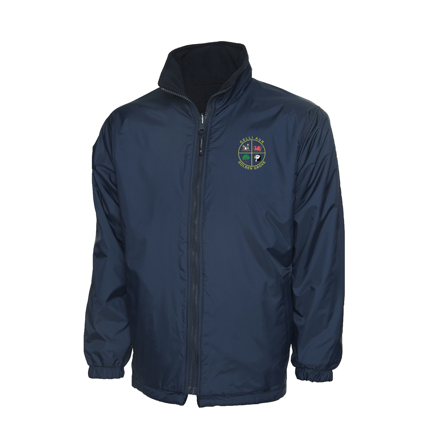 Ysgol Gelli Aur | Golden Grove School Unisex Navy Reversible Jacket ...
