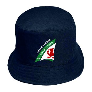 Welsh Sailing / Royal Yachting Association Cymru Wales SOL'S Navy Unisex Twill Bucket Hat