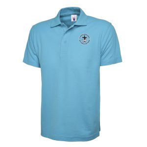 St Francis CP School Unisex Sky Polo Shirt