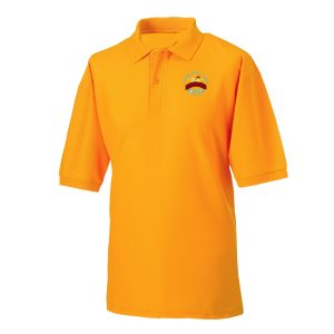 Ysgol Ger Y Llan | Letterston V.C School Unisex Gold Polo Shirt