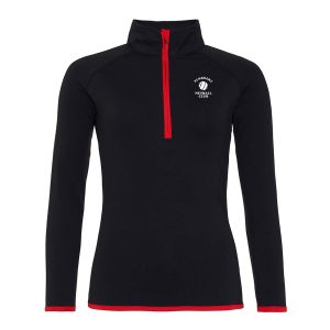 Pembroke Netball Ladies Quarter Zip Sports Top