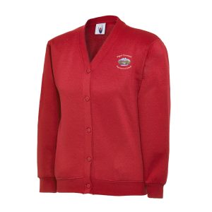 Ysgol Casmael | Puncheston School Red Cardigan