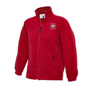 Ysgol Casmael | Puncheston Red Unisex Fleece Jacket