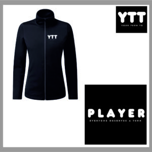 YTT Black Premier Ladies Spun Dyed Recycled Zip Through Sweat Jacket