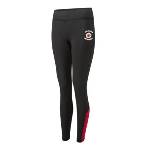Ysgol Harri Tudur Girls Black Sports Leggings